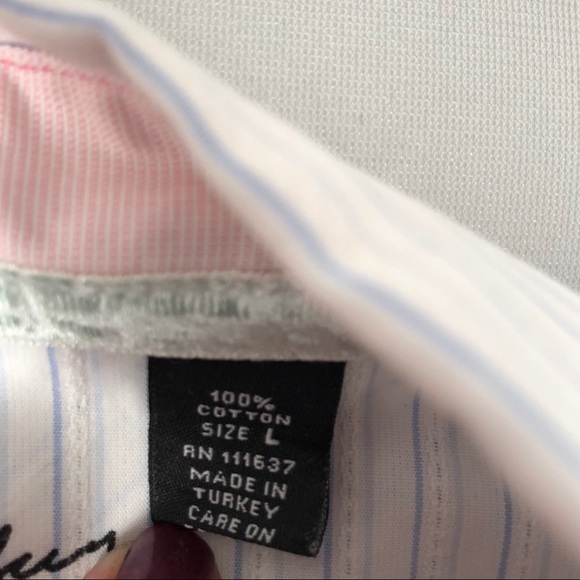 Arnold Zimberg pinstriped button down shirt - Picture 5 of 7